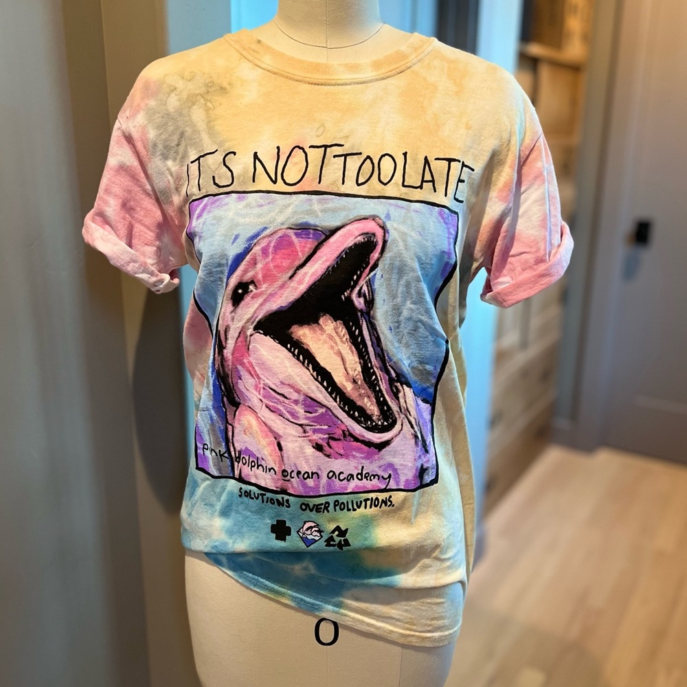 PINK + DOLPHIN Tee Shirt Limited Edition graphic tee
